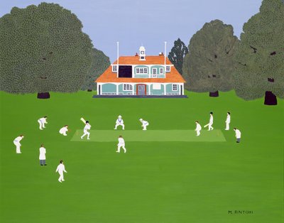 Cricket Match by Micaela Antohi